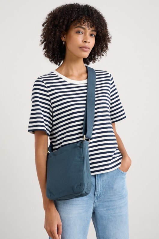 Carwinion Zip Up Cross Body Bag