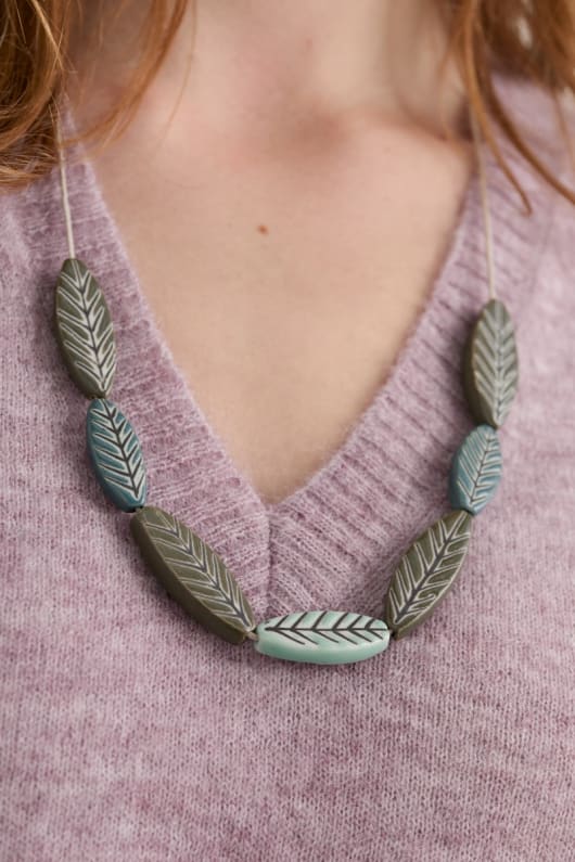 Treetops Bead Necklace