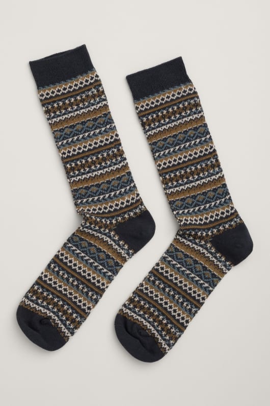Men's Bloomin Good Fair Isle Socks