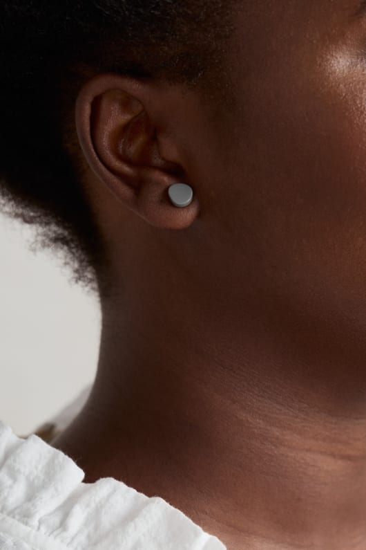 Talland Smooth Stud Earrings