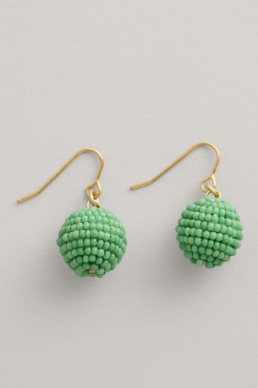 Condurrow Beaded Drop Earrings