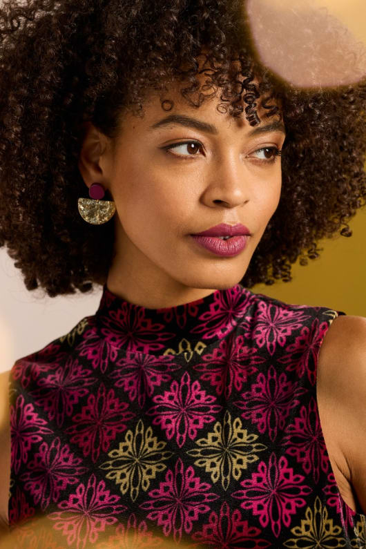 Rosenannon Crescent Drop Earrings