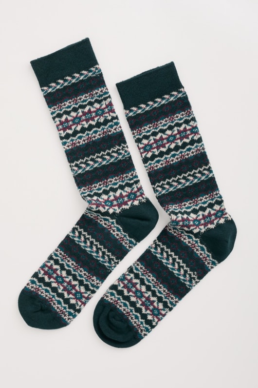 Men's Bloomin Good Fair Isle Socks