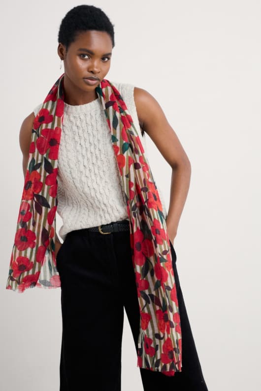 Pretty Printed Scarf