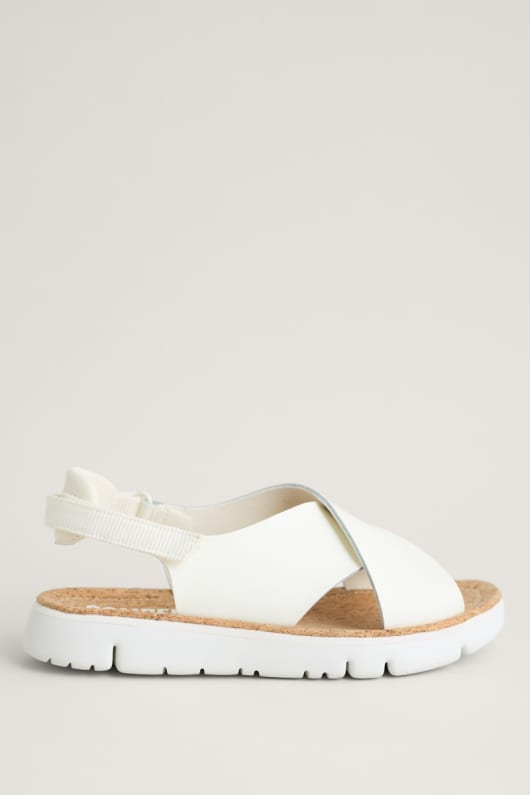 Crossover sandals womens top