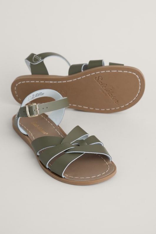 Olive green saltwater sandals new arrivals