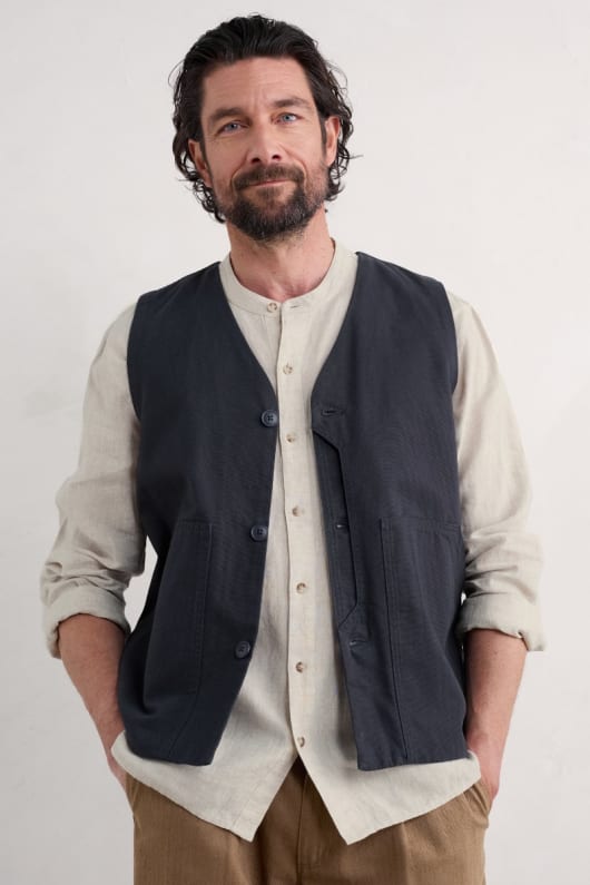 Men's Organic Cotton Metern Waistcoat