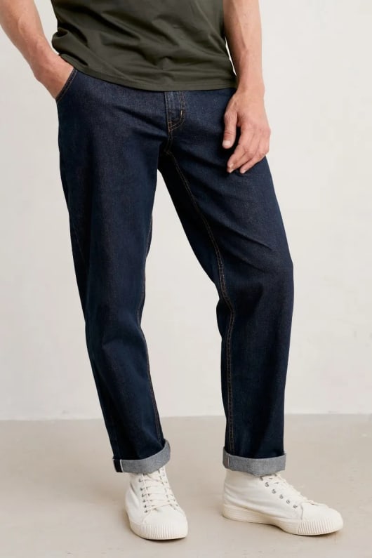 Men s Watchman Stretch Jeans Comfortable Classic Denim Trousers Seasalt Cornwall