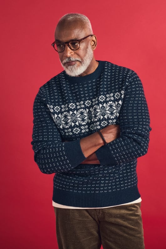 Men s Tacking Nordic Christmas Jumper Seasalt Cornwall