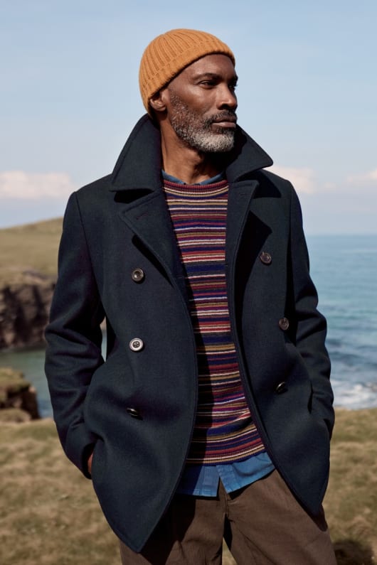 Mens winter coats peacoat online
