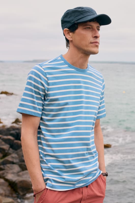 Men's Seven Seas Sailor Tee in GOTS-Certified Organic Cotton
