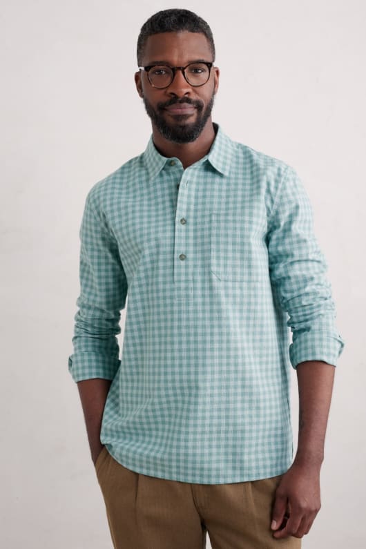 Men's Warren Half Placket Overshirt