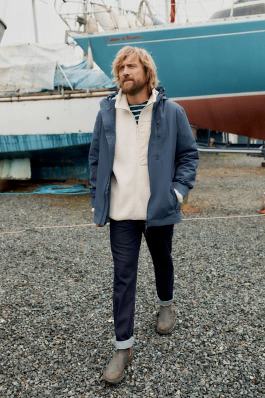 Men s Porthperran Coat Seasalt Cornwall