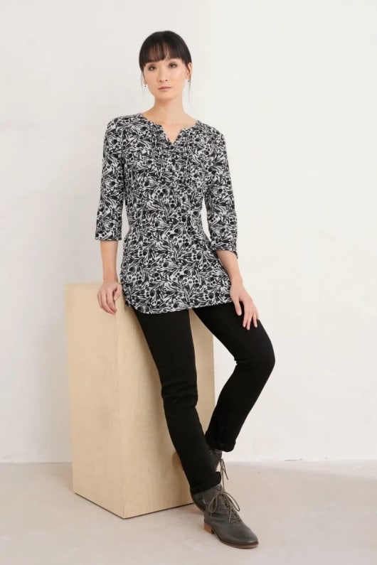 Tolcarne V-neck Tunic