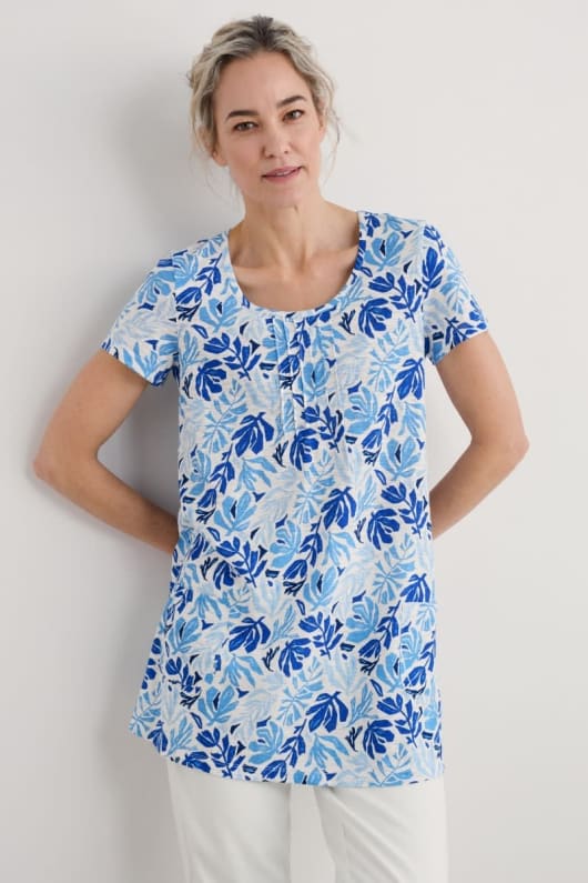 Busy Lizzy Short Sleeve Tunic