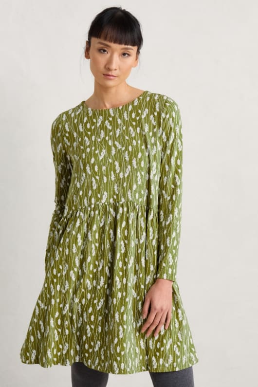 Sea Mirror Jersey Dress