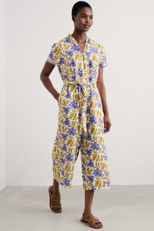 Treen Cove Linen Jumpsuit