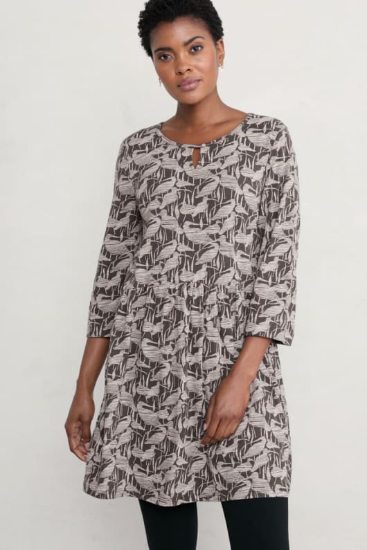 Sky's Mirror Organic Cotton Jersey Tunic