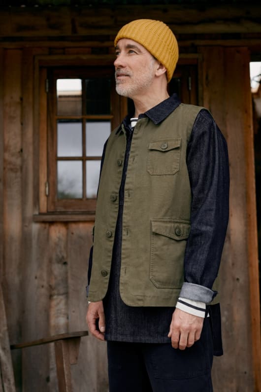 Men's Bosvean Workwear Waistcoat