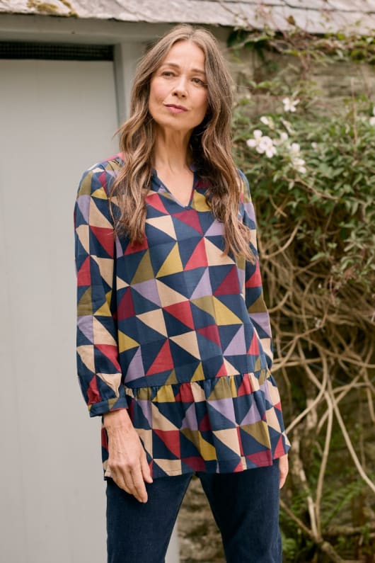 Colarossi Tiered Tunic