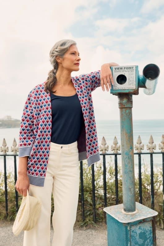 Boswarthen Organic Cotton Cardigan