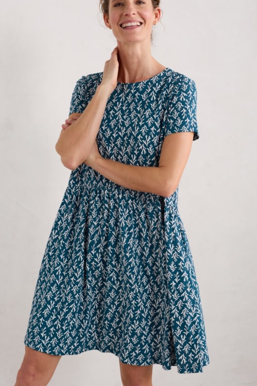 Short sleeved Sea Mirror Dress Seasalt Cornwall