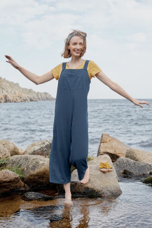 Dungarees linen deals