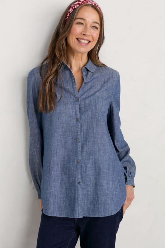 Cutting Garden Chambray Shirt