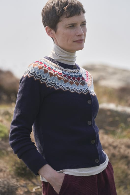 Holly Blue Fair Isle Cardigan