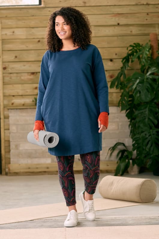 Beach Path Jumper Dress