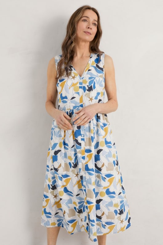 Shale Way Sleeveless Dress