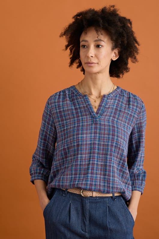 Society V-neck Top