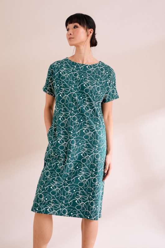Top Shell Jersey Dress