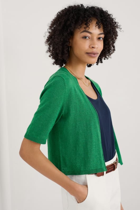 Maria Organic Cotton Cardigan
