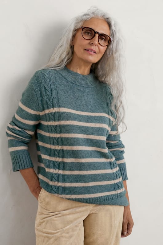 Jetty Reach Striped Jumper