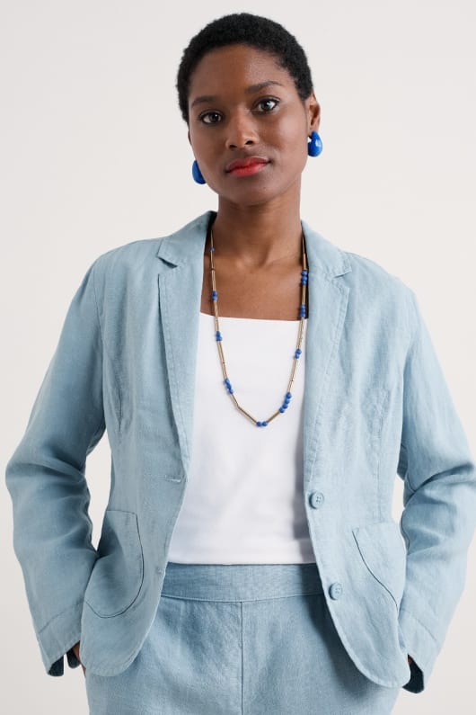 Blinker Linen Blazer