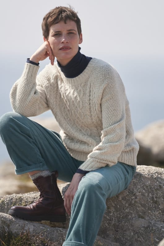 Cable knit jumper online