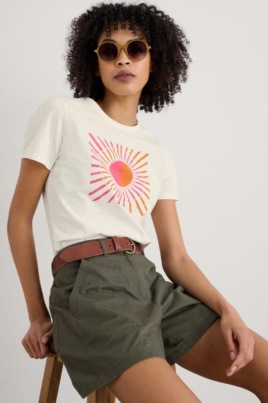 Printing Ink Organic Cotton T-Shirt
