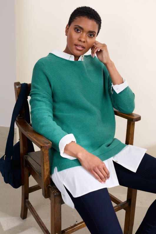 Makers Jumper Seasalt Cornwall