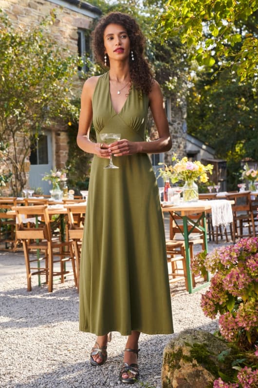 Meliora Halterneck Maxi Dress