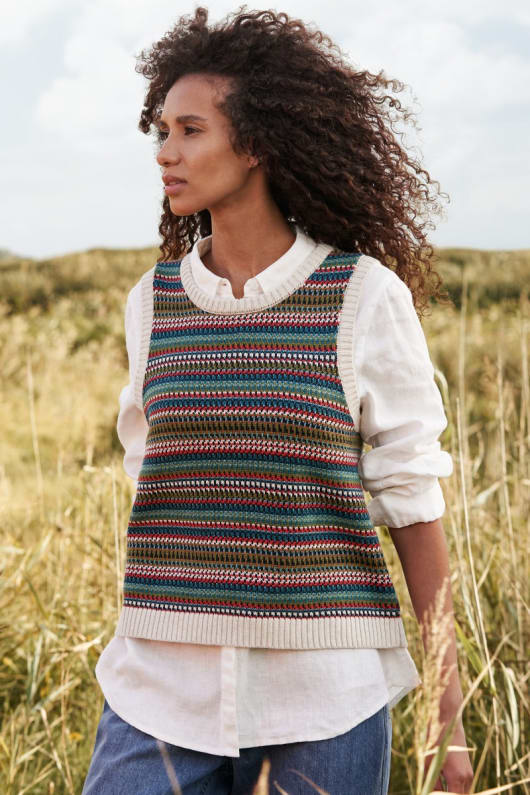 Little Grebe Fair Isle Vest