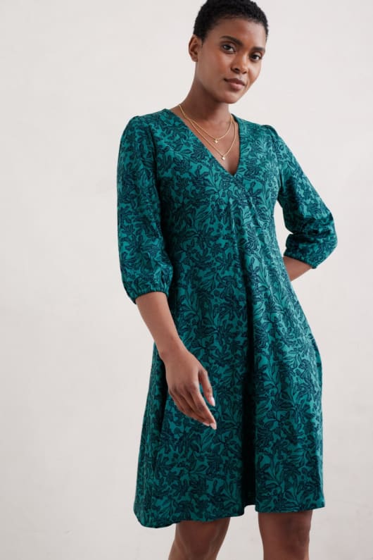 Jersey Empire Line Dress | Seasalt Cornwall - Seasalt Cornwall