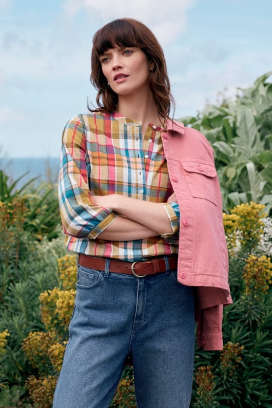 Rose Garden Yarn-dyed Shirt