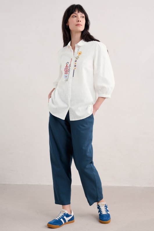 Vow Cave Tapered Trousers GOTS