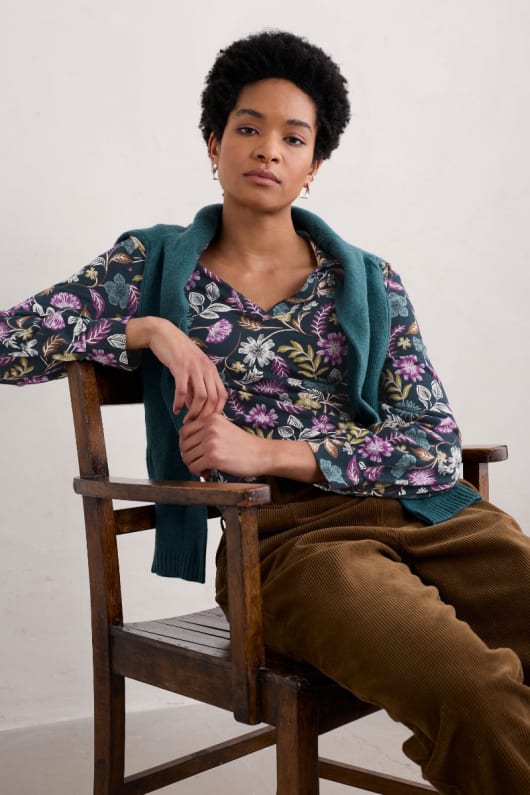 Misty Sky Organic Cotton Shirt