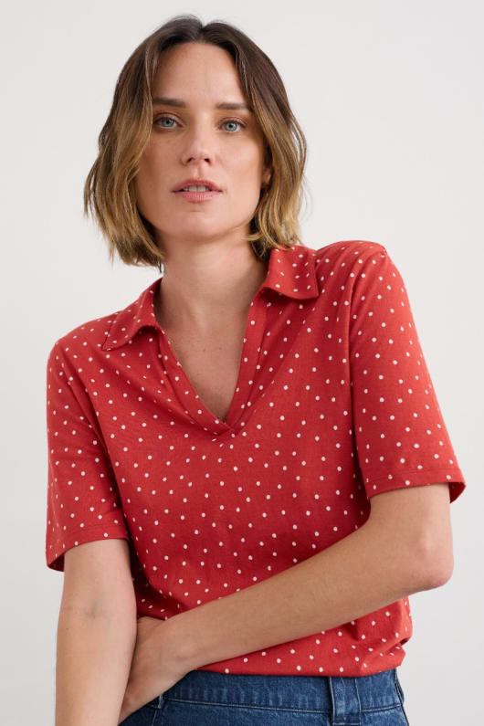 Misty Sky Short Sleeve Jersey Shirt