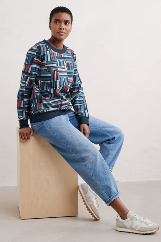 Bright sweatshirt on sale