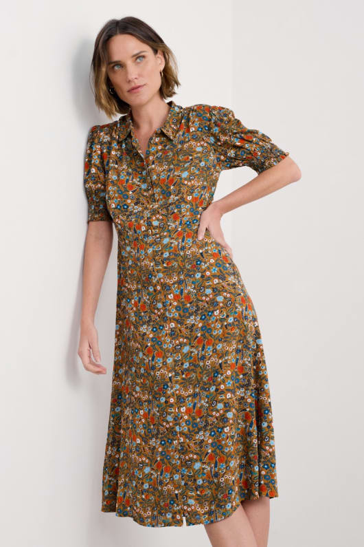 Bridget Midi Tea Dress