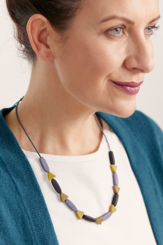 Sea Forms Necklace Model Image