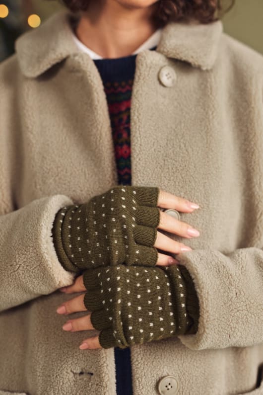 Coppicing Fingerless Gloves